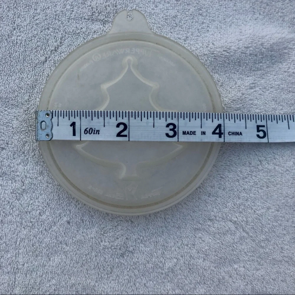 Tupperware Christmas Tree Lid Jello Mold Lid